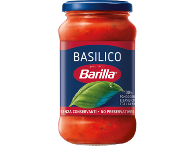 Pomidorų padažas su bazilikais BARILLA, 400g