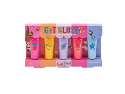 CHIT CHAT GET GLOSSY vaikų lūpų blizgių rinkinys