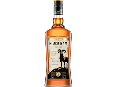Viskis BLACK RAM, 40%, 0,7 l