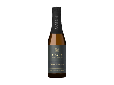Ekologiškas gaivusis putojantis arbatos gėrimas ACALA White Wine Style, 330 ml, LT-EKO-001