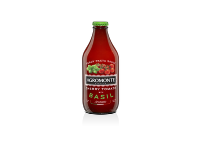 Vyšninių pomidorų padažas su bazilikais AGROMONTE, 330 g