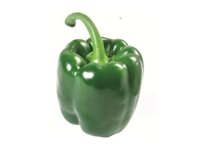 Žalios saldžiosios paprikos, 70-90 mm, 1 kg