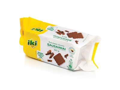 Šokolado skonio sausainiai IKI, 160 g