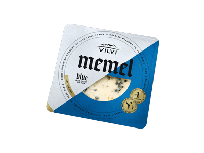 Pelėsinis sūris MEMEL BLUE, 50 % rieb. s. m., 100 g