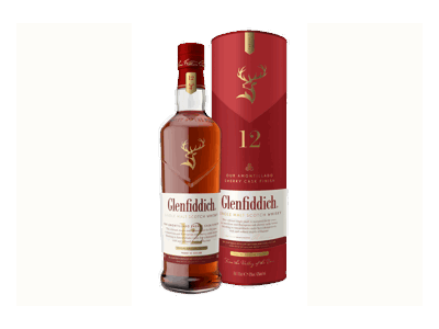 Viskis GLENFIDDICH 12YO Sherry Cask 43%, 700 ml