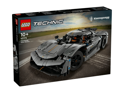 Konstruktorius KOENIGSEGG JESKO Pilkas LEGO