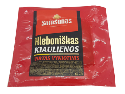 Virtas kiaulienos vyniotinis SAMSONAS Kleboniškas, a.r., ~380 g