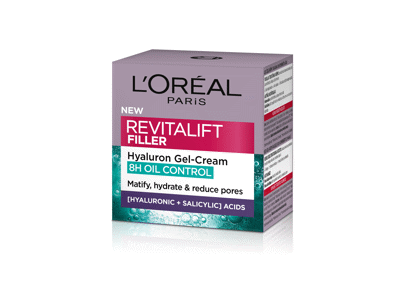 L'Oreal Paris Revitalift Filler drėkinamasis gelis-kremas, 50 ml
