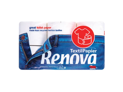 Tualetinis popierius Renova Textil Papier 6 vnt. 4 sl. 140 lap.