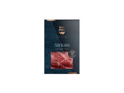 Sausai brand. jautienos nugarinės kepsnys WELL DONE PREMIUM, 220 g