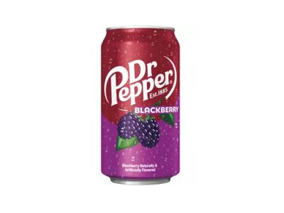 Gazuotas gaivusis gėrimas DR. PEPPER (BLACKBERRY), 355ml