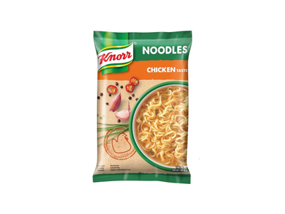 Greitai paruošiami makaronai KNORR vištienos sk., 61 g