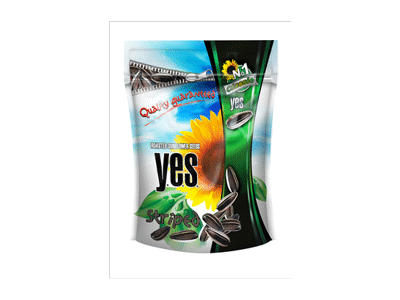 Dryžuotos skrudintos saulėgrąžos YES, 150 g