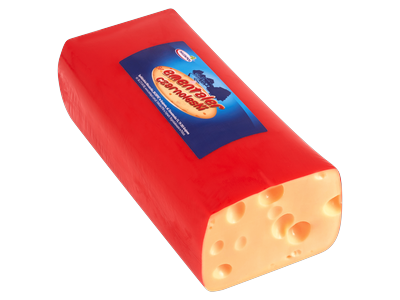 Fermentinis sūris Ementalio tipo MLEKPOL, 45% RSM, ~3,5 kg