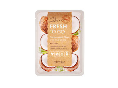 TONYMOLY Fresh To Go Coconut Mask Sheet Lakštinė veido kaukė 25 g