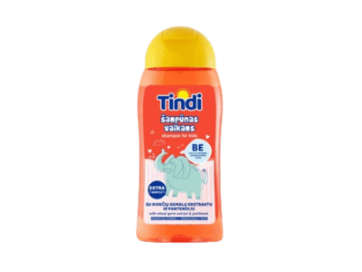 Vaikiškas šampūnas TINDI su kviečių gemalų ekstraktu, 210 ml