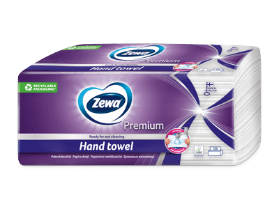 Popieriniai rankšluosčiai ZEWA PREMIUM, 2 sluoksnių, 120 vnt.