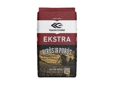 Kvietiniai EKSTRA miltai, 405 D, 900 g