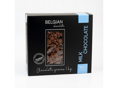Pieniškas šokoladas VELICHE 35%, 1 kg