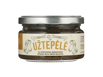 Užtepėlė su džiovint. baravyk. SKANOVĖ, 190 g