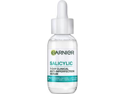 Veido serumas Garnier Pure Active Salicylic 7-Day Clinical Anti-Imperfection, 30 ml