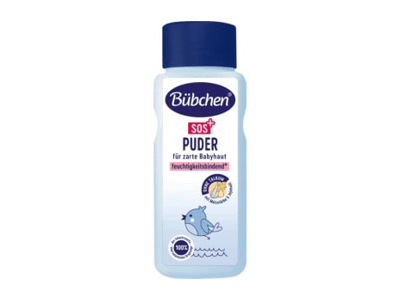 Pudra kūdikių odos priežiūrai BUBCHEN SOS, 80 g
