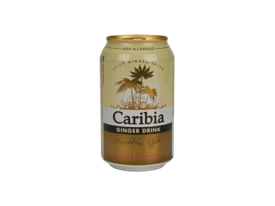 Alus GINGER BEER Caribia, nealkoholinis, 0,33 l, skardinė D