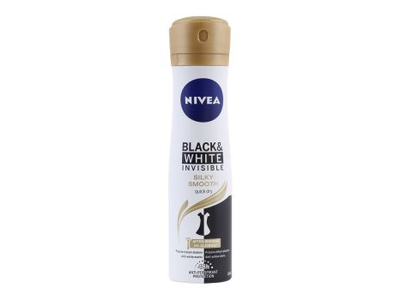 NIVEA BLACK & WHITE INVISIBLE SILKY SMOOTH moterų dezodorantas, 150 ml