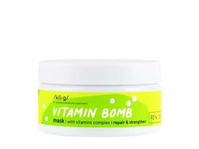 KILIG VITAMIN BOMB plaukus stiprinanti kaukė su vitaminų kompleksu 200 ml