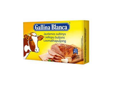 Jautienos sultinys GALLINA BLANCA, 8 vnt 80 g