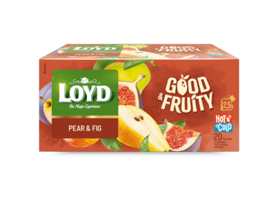 Vaisinės arbatos gėrimas LOYD, kriaušių ir figų skonio, 50 g