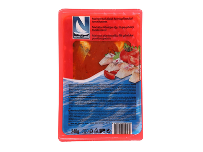 Silkių filė pomidorų padaže NORTHLAND, 240 g