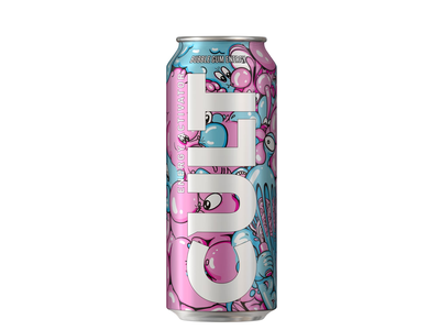 Energinis gėrimas CULT BUBBLE GUM, 500 ml