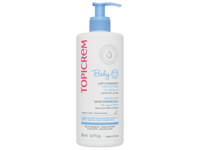 TOPICREM BABY, drėkinamasis losjonas nuo pirmų dienų, 500ml