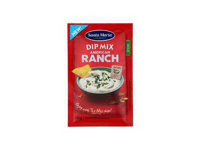 Padažo AMERICAN RANCH mišinys SANTA MARIA TEX MEX, 14 g