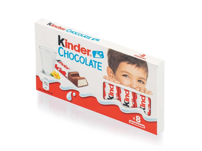 Pieninis šokoladas KINDER, 100 g