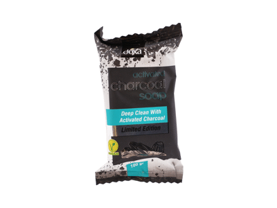 DOXA ACTIVATED CHARCOAL tualetinis muilas, 100 g 