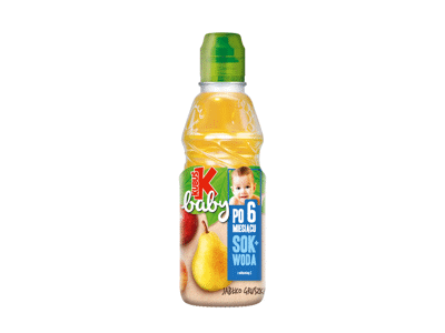 Obuolių ir kriaušių gėrimas KUBUŠ BABY (6+ mėn.), 300 ml
