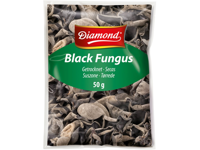 Džiovinti juodieji grybai, DIAMOND, 50 g