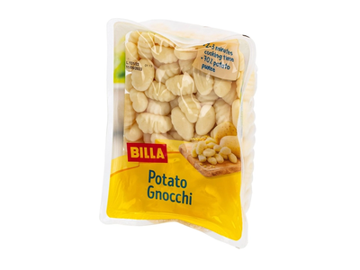Bulvių virtinukai GNOCCHI su sūriu parmigiano reggiano BILLA, 500 g