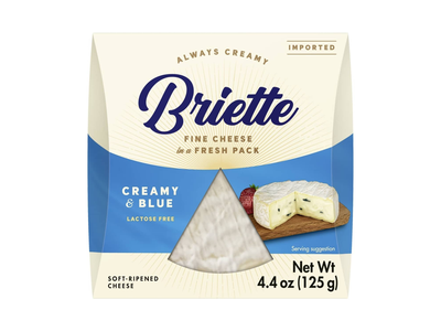 Sūris BRIETTE CREAMY AND BLUE, 60 %, 125 g