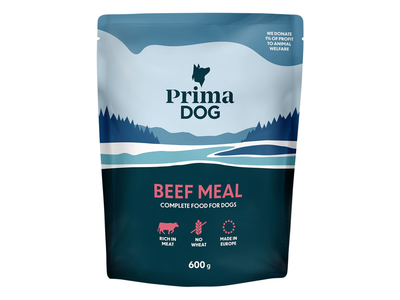 Šunų ėdalas PRIMADOG su jautiena, 260 g
