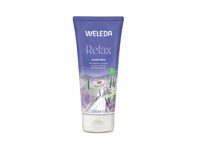 Kūno prausiklis WELEDA AROMA SHOWER RELAX, 200 ml