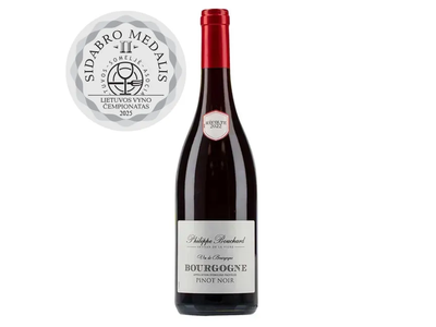 Raudonasis sausas vynas PHILIPPE BOUCHARD BOURGOGNE PINOT NOIR 12,5%, 075 l