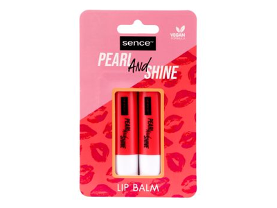 SENCE PEARL AND SHINE lūpų balzamai (2 x 4,3 g)