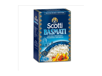 BASMATI ryžiai RISO SCOTTI, 500 g