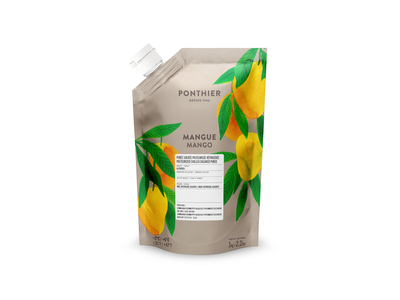 Atvėsinta mango tyrė PONTHIER, 1 kg