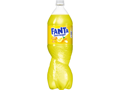 Gaivusis gėrimas FANTA LEMON ZERO, 1,5 l