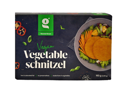 Daržovių kotletai GOURMET GREEN, 160 g