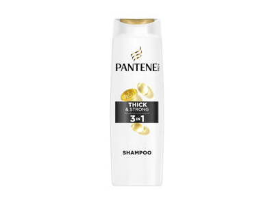 Plaukų šampūnas, kondicionierius ir intensyvi priežiūra PANTENE Thick&Strong 3in1, 325 ml